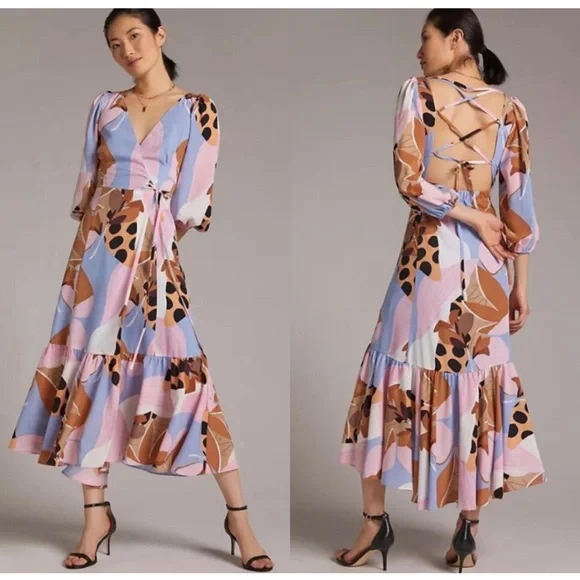 knee length dresses for ladies Dionne Hot Pink Wrap Detail Midi Dress  Get That Trend